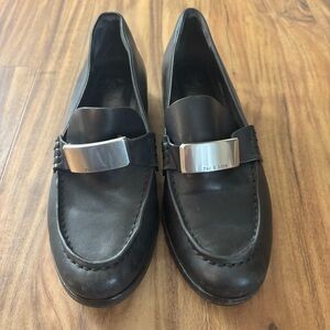 Rag & Bone Women's ICONS Canter Leather Loafers Black